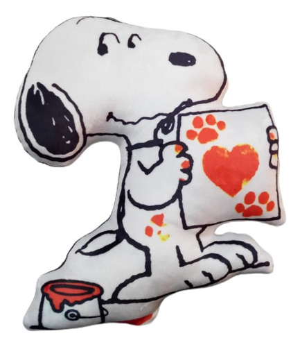 Peluche Snoopy Pintor 30cm Personalizado