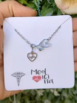 Comprar Collar Estetoscopio Medicina Enfermería Medicos Doctora Dr.