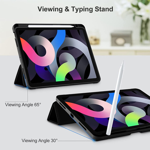 Funda Soft Tpu Reforzada Para iPad 10.9 Gen 10 + Vidrio