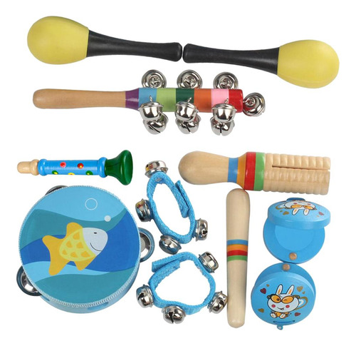 11 Peças Para Crianças Crianças Instrumentos Musicais De