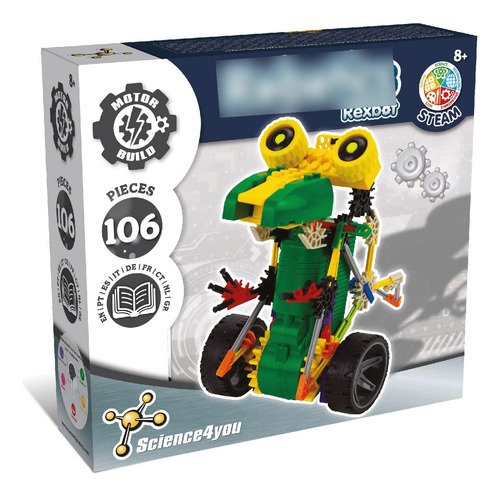 Robot De Construcción Para Niños De 8 A 14 Años, 106 Piezas