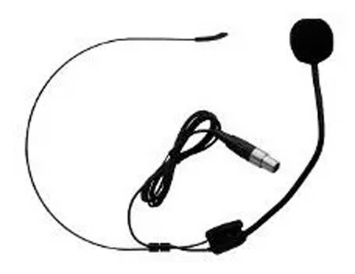 Microfono Vincha Mini Canon Plug Para Inalambrico Uhf Vhf