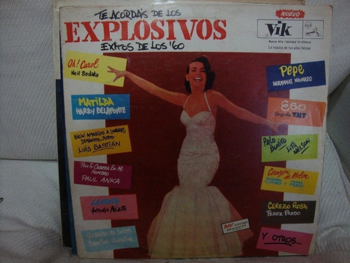 Vinilo Explosivos Exitos De Los 60 Tnt Belafonte Bastian M2