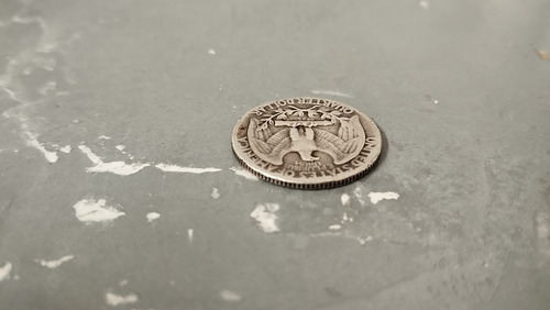 Quarter Dollar Estados Unidos 1940 Plata 0.900 Lote13 (Usado)