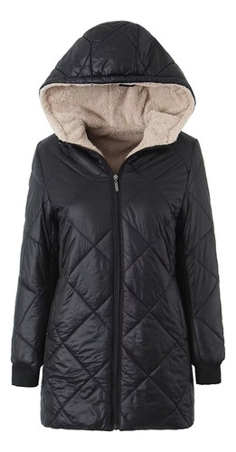 Parka Térmica Impermeable De Invierno Para Mujer Con Capucha