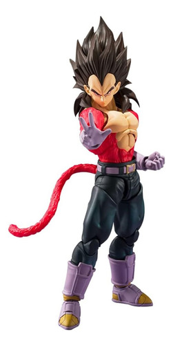 Fwefww Figura De Acción Shf Ssj4 Vegeta De Dragon Ball Gt,