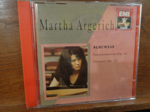 Martha Argerich Schumann  Cd Holanda Piano Música Clásica