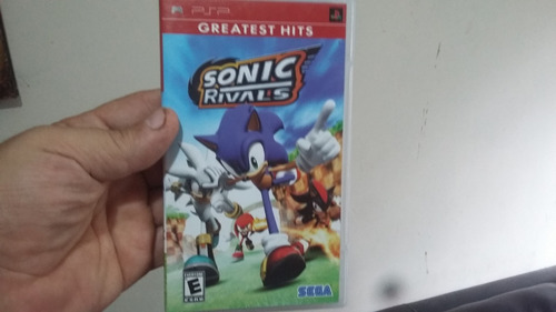 Sonic Rivals Para Psp Jogo Original Umd Em Perfeito Estado