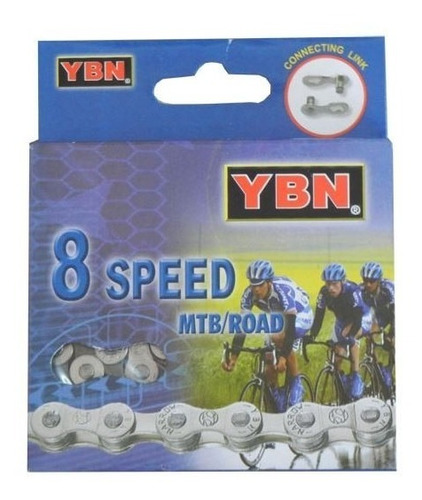 Cadena Yaban Para Bicicleta 8 Coronas C/caja