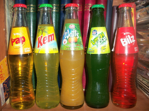 Gaseosas Llenas De Chile De Coleccion - X Una - (Usado)