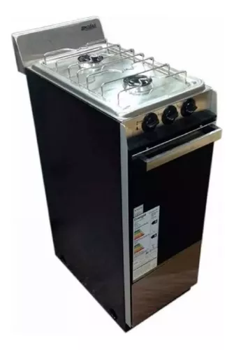 Cocina Eléctrica Brogas 2 Hornallas Y Horno Eléctrico 1530