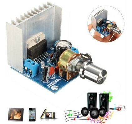 Amplificador Estereo Tda7297, 30w, 12v, Arduino, Pic