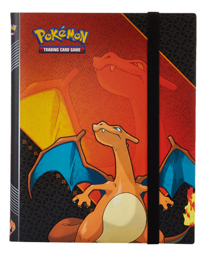 Carpeta Profesional Pokemon: Charizard Con Nueve Bolsillos,