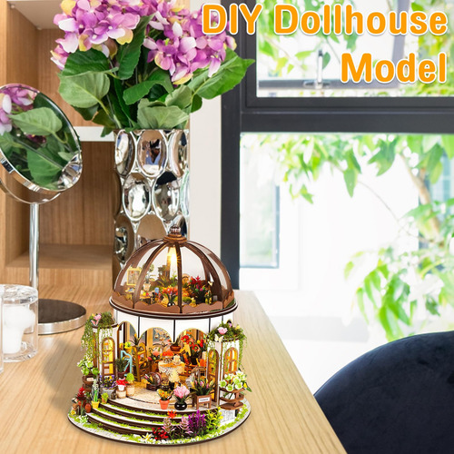 De Casa De Muñecas En Miniatura, Escala 1:24, Kit De