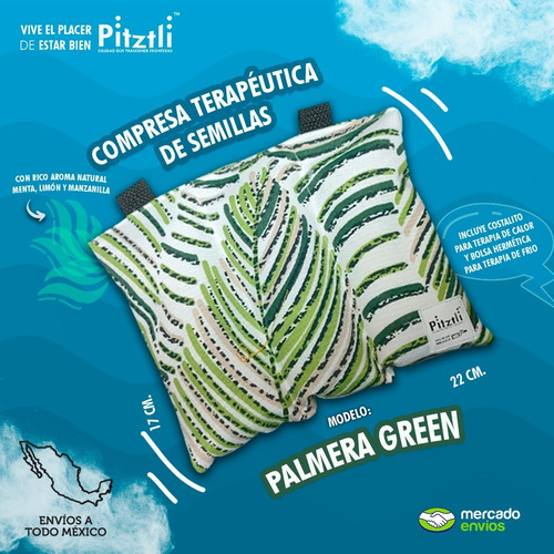 Compresa Aromática Terapéutica De Semillas + Costalito/bolsa