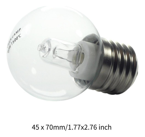 4 Bombilla De Horno 40w Base Estándar E27 Para Uso
