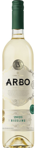 Vinho Branco Seco Riesling Casa Perini Arbo 750ml Kit 3un