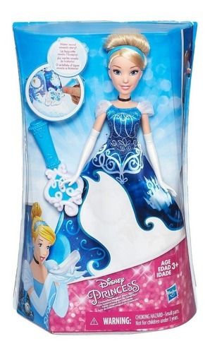 Boneca Cinderela Vestido Mágico Princesas Disney - Hasbro