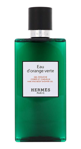 Hermes Eau D'orange Verte Gel De Ducha Para El Cabello Y El.