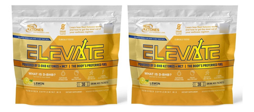 Real Ketones Lemon Twist - Suplemento En Polvo Exógeno Ket.