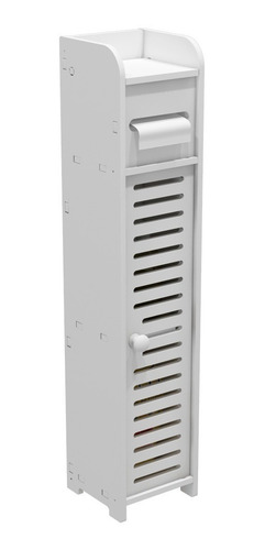 Imagen 2 de 9 de Estante De Baño Organizador Blanco 80x15x15
