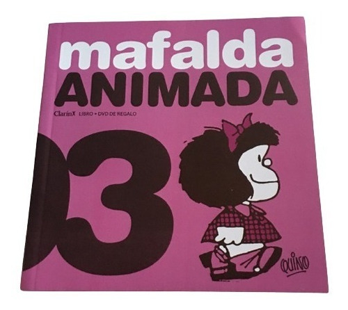 Mafalda Animada 3        Libro + 1 Dvd      Nuevo