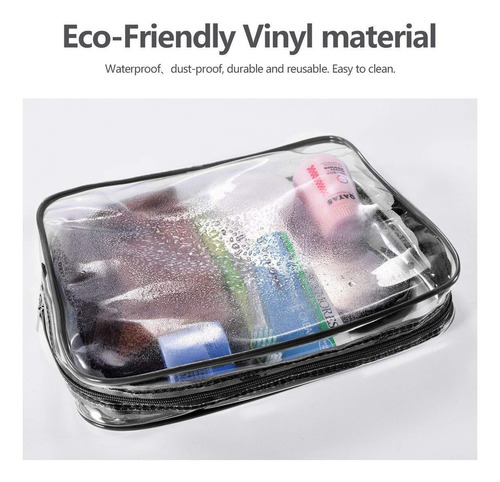 Bolso Cosmético Transparente De Almacenamiento Del Artículo