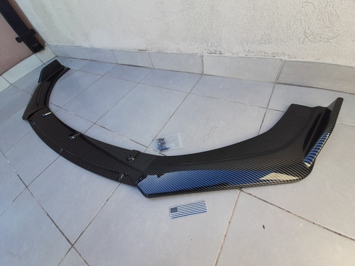 Lip Spoiler Universal Terminación Carbono U.s.a.