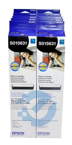 Combo 10 Cintas Epson Original S015631 Lx-350 Lx300 Vigente