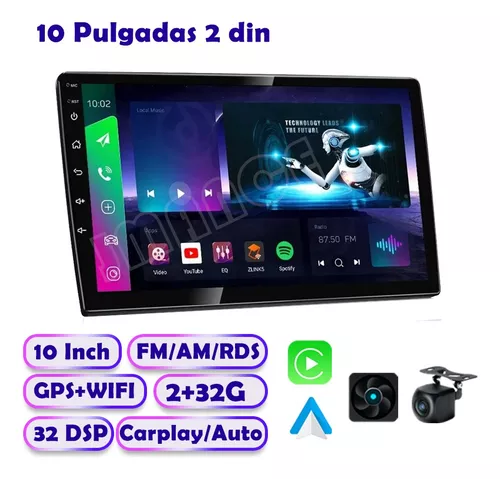 10 pulgadas de coche universal Android doble DIN DVD de navegación GPS  Pantalla Táctil 2DIN de 8 pulgadas HD radio del coche coche GPS Reproductor  de vídeo de Android - China Chevy