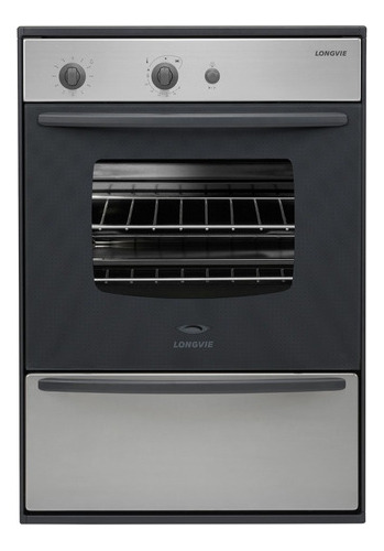 Imagen 1 de 10 de Horno A Gas Longvie H14600xf Con Cajón Parrilla De Empotrar