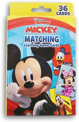 Juego De Cartas Temáticas De Mickey Mouse Para Niños Pequños