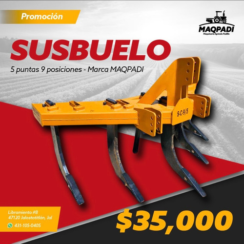 Subsuelo 5 Puntas 9 Posicones Marca Maqpadi