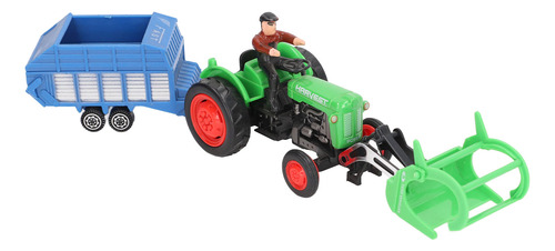 Kit De Maqueta De Tractor Toy Alloy Farm Cars 1:48