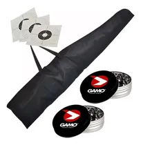 Comprar Kit Para Rifle Aire Comprimido 500 Balines + Funda + Blancos