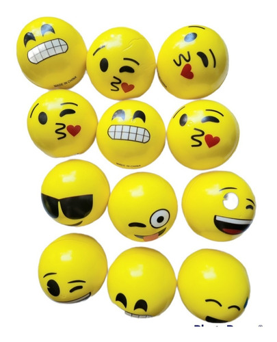 Pelotas  Antiestres Diseños Emoji/futbol/otros Juguete X34u 