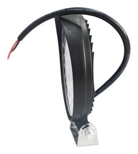 Kit 2 Farol Led Redondo Milha 42w 14 Leds Carro Jeep 12v/24v