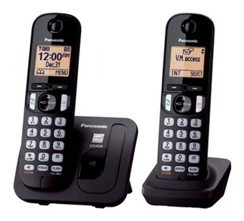 Teléfono Dual Inalámbrico Digital Panasonic Kx-tgc212 56vrds