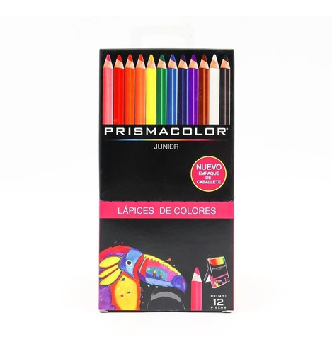 Lapices De Colores Prismacolor Junior 12 Pzas