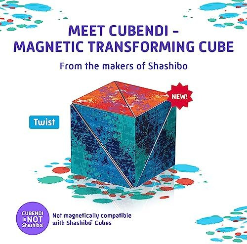 Cubendi Rompecabezas Geométrico Infinity Fidget Cube Para Y