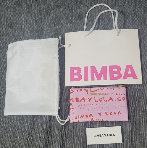 Bimba Y Lola Monedero Grabado Cocodrilo Rosa Rosa Grabado