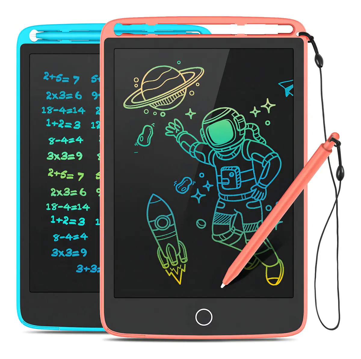 Pack de 2 Pizarras Mágicas LCD Moreka para Niños de 8.5" con Lápiz