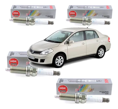 comprar Bujias Ngk Platino Nissan Tiida 1.6 2006 A 2018 - 4 Pcs