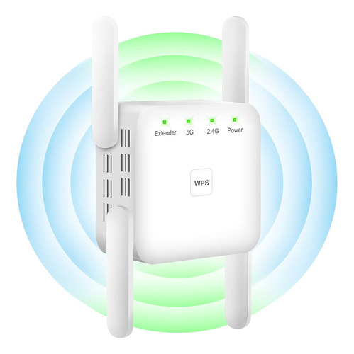 Extensor Wifi Actualizado Amplificador Mbps Cubre Pie Para