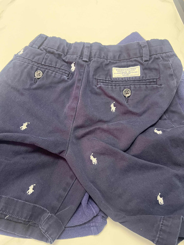 Short Polo Ralph Lauren Talla 7 De Niño Originales