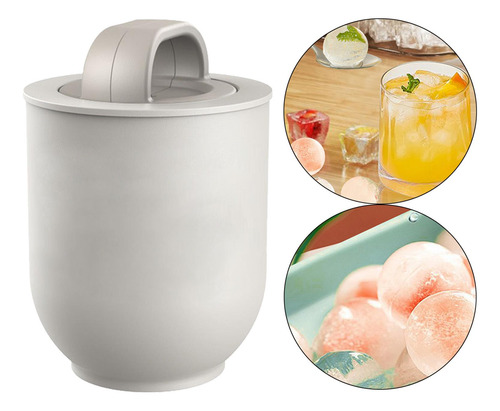 Grande Bandeja Redonda Para Fazer Bolas De Gelo, Esfera