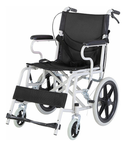 Silla De Ruedas Estándar Geriatrica Plegable Descansa Pies