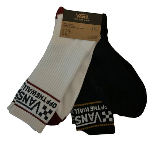 Calcetines Vans Largos Para Hombre (2 Pares)