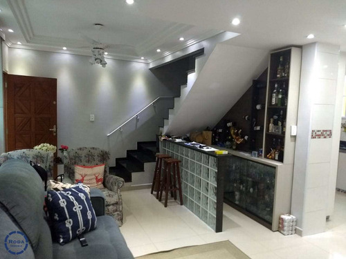 Sobrado Com 3 Dorms, Parque Bitaru, São Vicente - R$ 450 Mil, Cod: 17008 - V17008