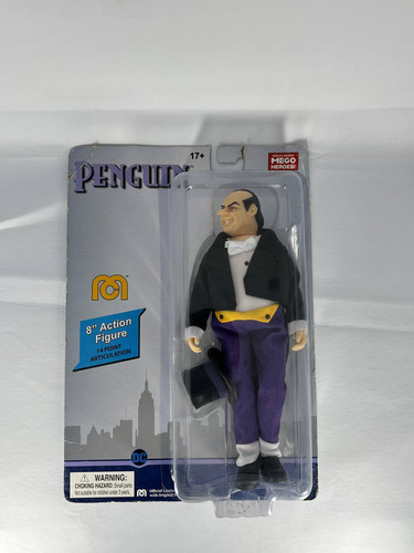 Mego Heroes Dc Comics Pingüino 20 Cm Articulado (Usado)